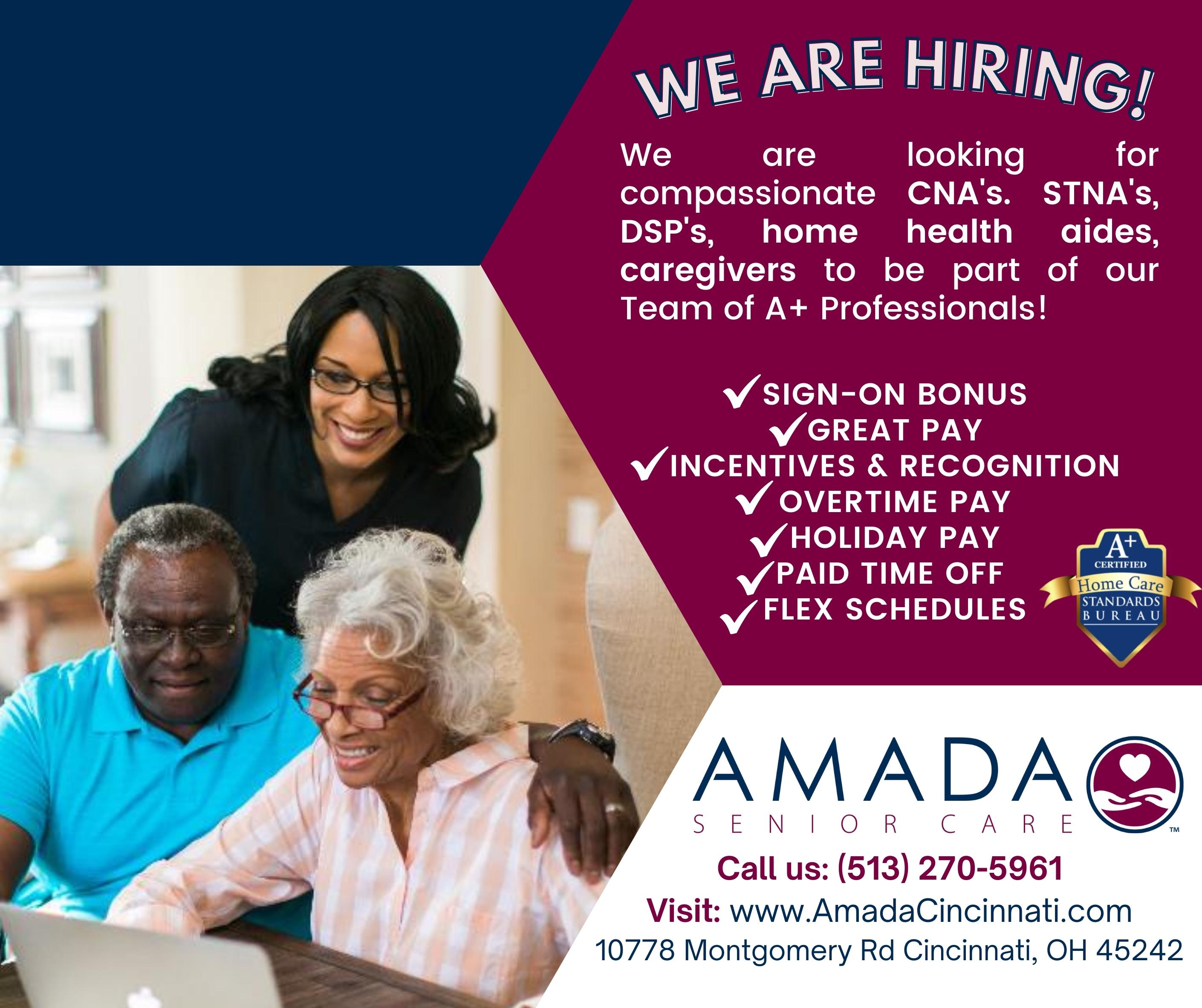 Amada Senior Care Cincinnati workplace 6