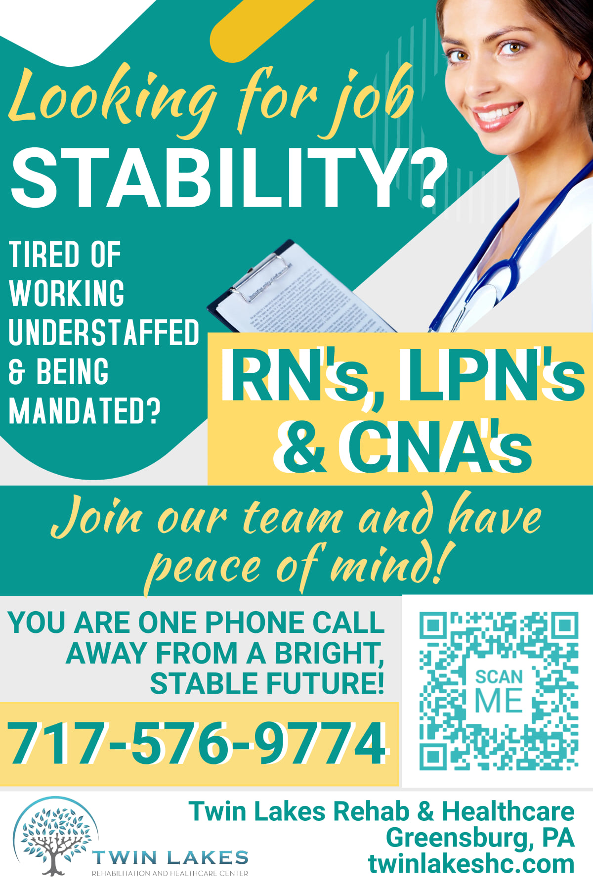 Twin Lakes Rehabilitation and Healthcare Center workplace 4